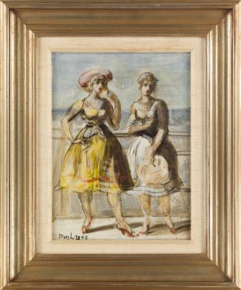 REGINALD MARSH Boardwalk Beauties.